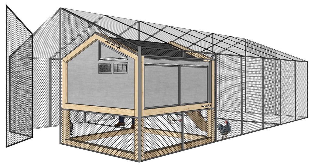 Voliéra pro kurník Optimus