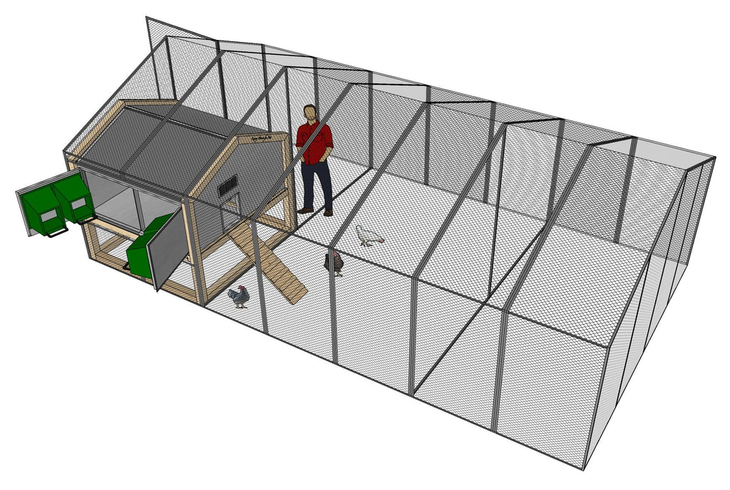 Voliéra pro kurník Optimus